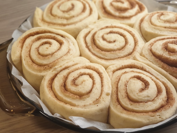 vegan cinnamon rolls