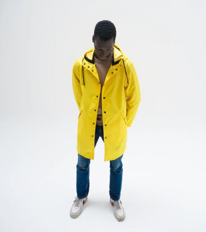 sustainable raincoats